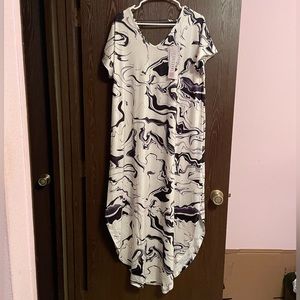 Lularoe Macy V-Neck Maxi Dress